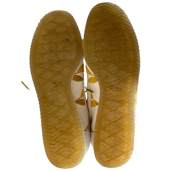 Nike Classic Cortez White/White-Metallic Gold (WS) (AR5393 100) Women's Size 9 - Picture 7 of 7